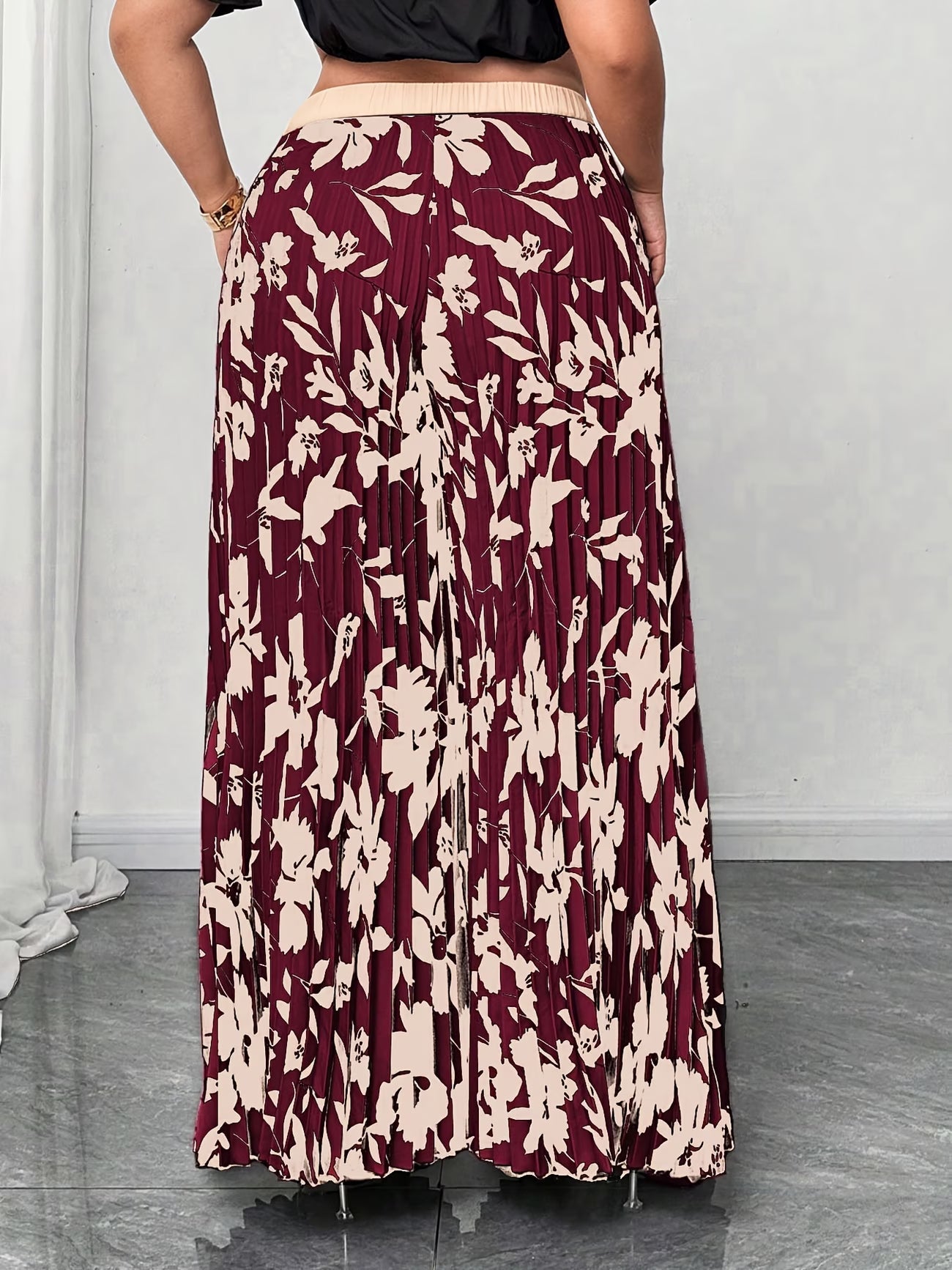 🌸 Elegant Floral Print Wide Leg Pants for Women 🌸