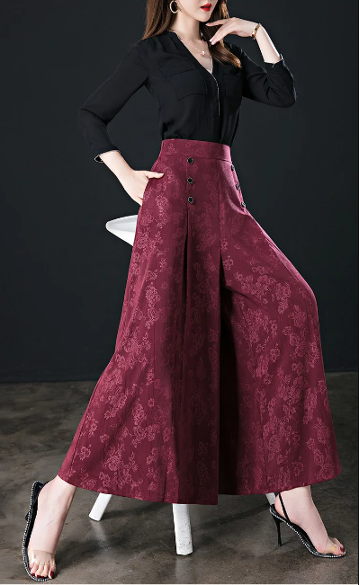 Trending Designable Ice Silk Palazzo Pants Cool & Comfy Palazzo Pants