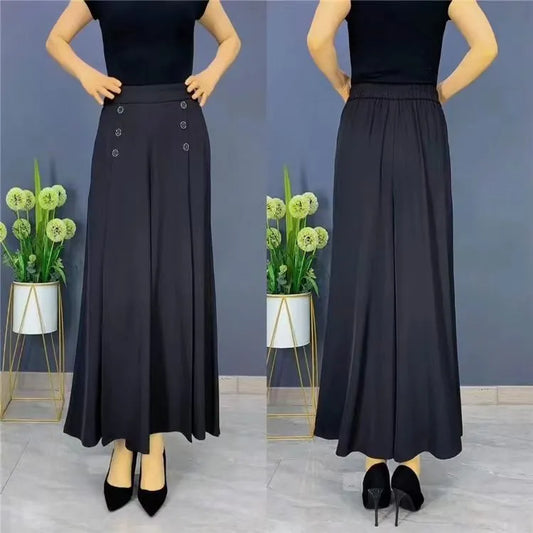 Ruidiandian Premium High-Waist Wide-Leg Palazzo Pants
